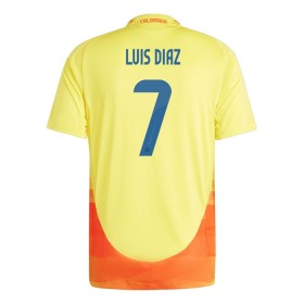 Colombia Luis Diaz 7 Hjemmedrakt 2024 Kortermet